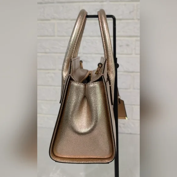 NWT Set Kate Spade Cameron Street Mini Candace Bag & Stacy Wallet Rose Gold NEW - Picture 6 of 16